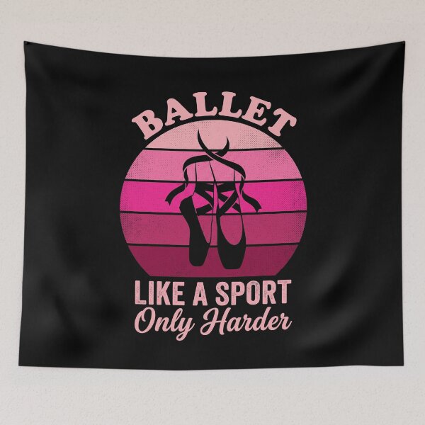Item preview, Ballet Like A Sport Only Harder Ballerina Dancer Gift designed and sold by SofenArt.