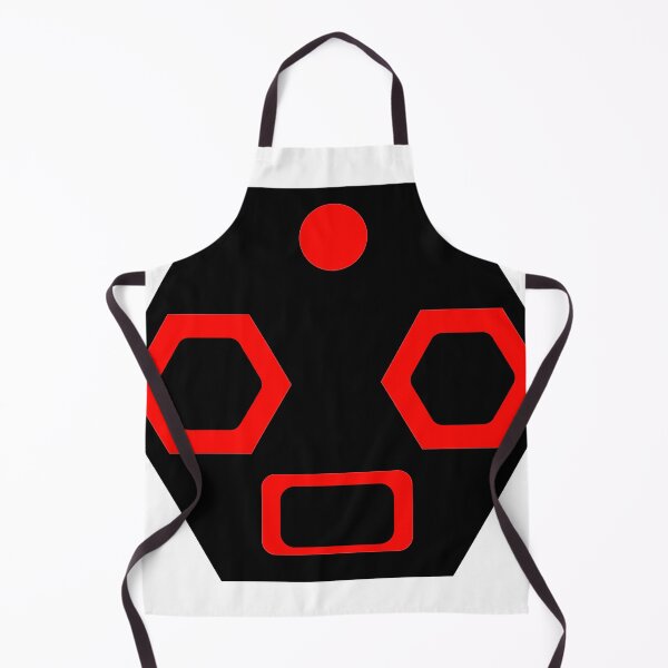 Item preview, Cyberpunk Industrial Mask – Dark Techno Hexagon Emblem designed and sold by MADBULL7.