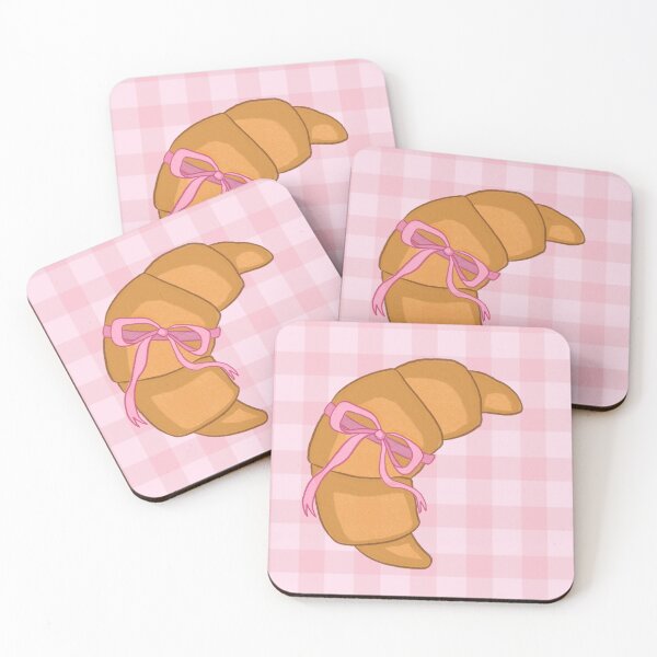 Item preview, Croissant with a bow  designed and sold by aimsillustrates.