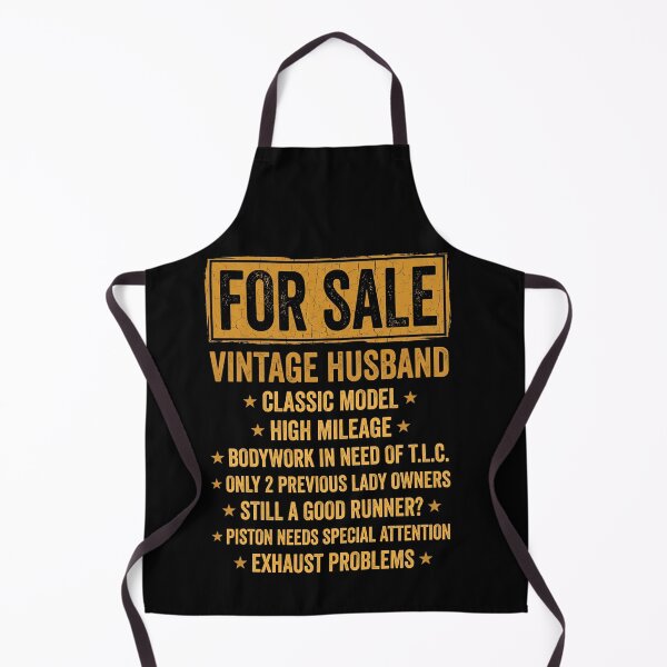 Item preview, For Sale Vintage Husband Funny Marriage Humor Wives Spouse Gift designed and sold by SofenArt.