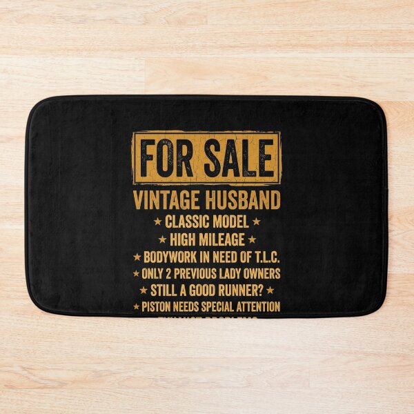 Item preview, For Sale Vintage Husband Funny Marriage Humor Wives Spouse Gift designed and sold by SofenArt.
