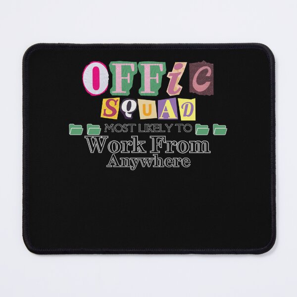 Item preview, Office Squad Work From Anywhere Remote Work Humor designed and sold by Printlytee.