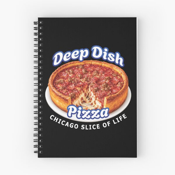 Item preview, Chicago Deep Dish Pizza - Funny Pizza Lover Food Pun Design designed and sold by merchxwear.