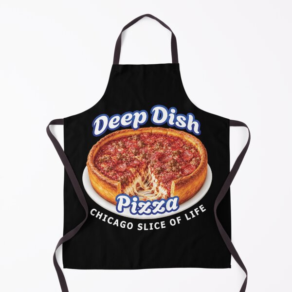 Item preview, Chicago Deep Dish Pizza - Funny Pizza Lover Food Pun Design designed and sold by merchxwear.