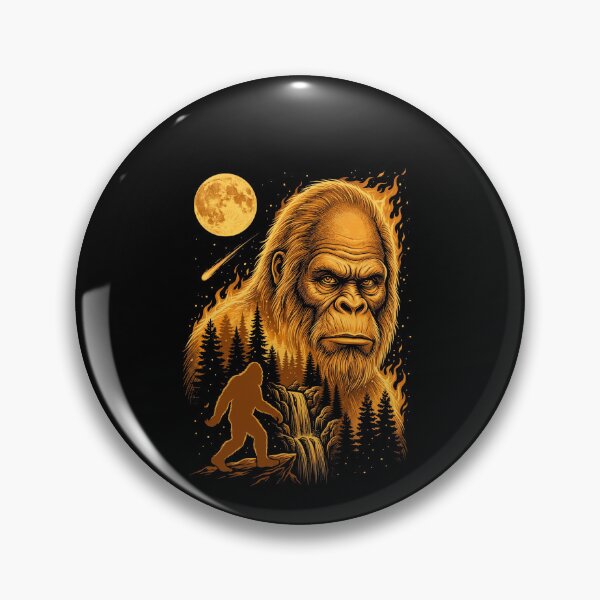 Item preview, Bigfoot Sasquatch Forest Cryptid Legend designed and sold by SofenArt.