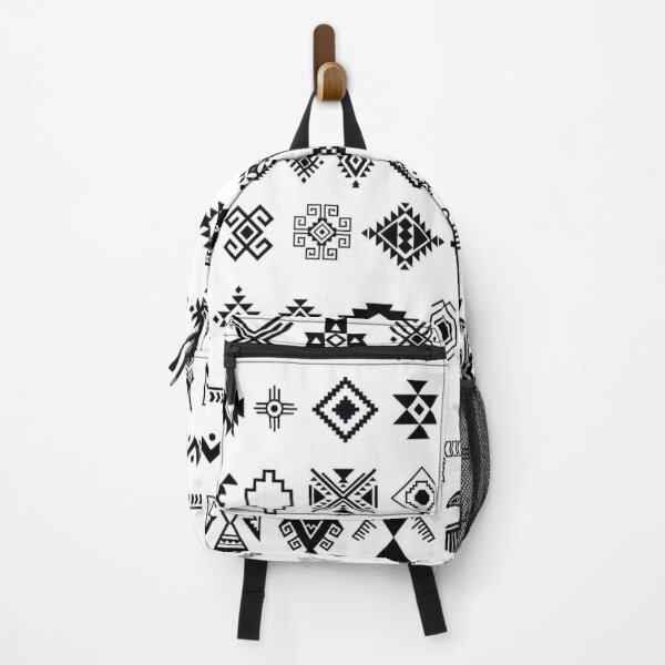 Item preview, Southwestern Geometric Motif Collection – Black Tribal Pattern Sheet designed and sold by Wesli.