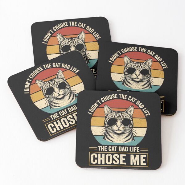 Item preview, I Didn't Choose The Cat Dad Life The Cat Dad Life Chose Me Cat Dad Pet Owner Men designed and sold by SofenArt.