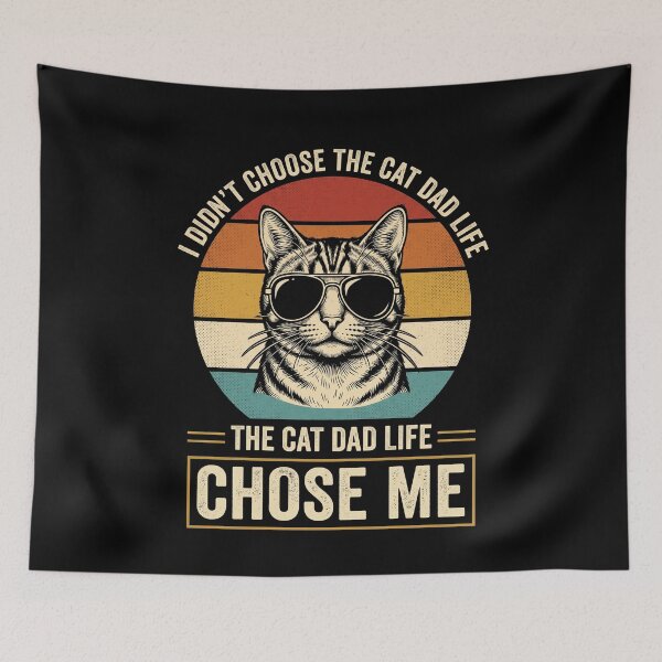Item preview, I Didn't Choose The Cat Dad Life The Cat Dad Life Chose Me Cat Dad Pet Owner Men designed and sold by SofenArt.