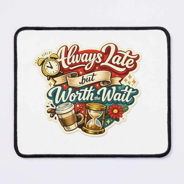 Item preview, Always Late But Worth The Wait  designed and sold by Blapu.