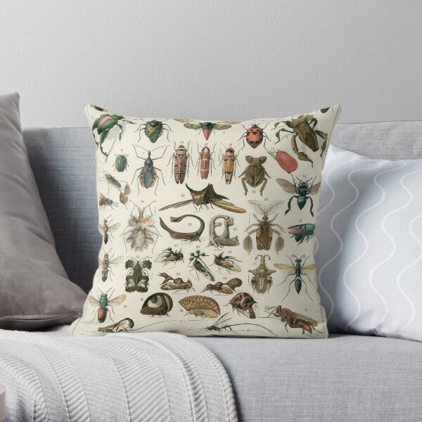 Insects 1 Throw Pillow