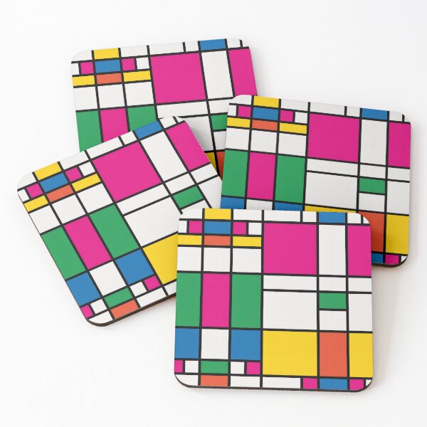 Item preview, Geometric Bauhaus Pattern designed and sold by BuxomBabe21.