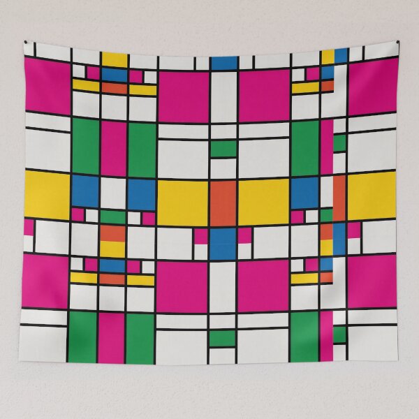 Item preview, Geometric Bauhaus Pattern designed and sold by BuxomBabe21.