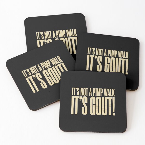 Item preview, It's Not A Pimp Walk It's Gout! Gout Arthritis Pain Humor Funny designed and sold by SofenArt.