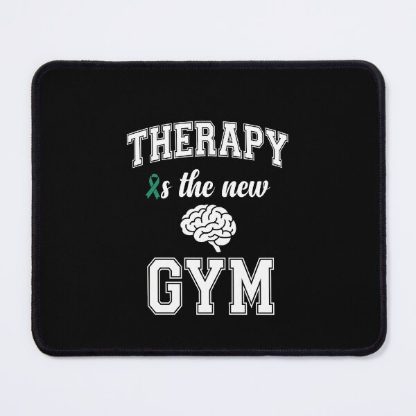 Item preview, Therapy Is The New Gym Mental Health Advocate Counselor Well-being designed and sold by SofenArt.