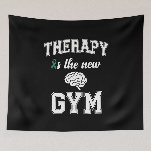 Item preview, Therapy Is The New Gym Mental Health Advocate Counselor Well-being designed and sold by SofenArt.
