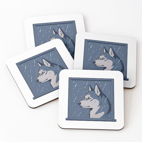 Item preview, Minimalist Wolf in Wild Nature Art - Boho Geometric Forest Landscape designed and sold by PictoVibe.