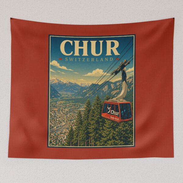 Item preview, Chur - Switzerland  designed and sold by GoodOldVintage.