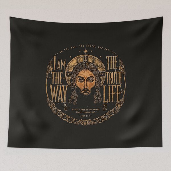 Item preview, The Way, The Truth, and The Life designed and sold by Sanctum Icons.