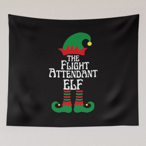 Item preview, Flight Attendant Elf Family Christmas Elf Costume designed and sold by WeirdlyRare.