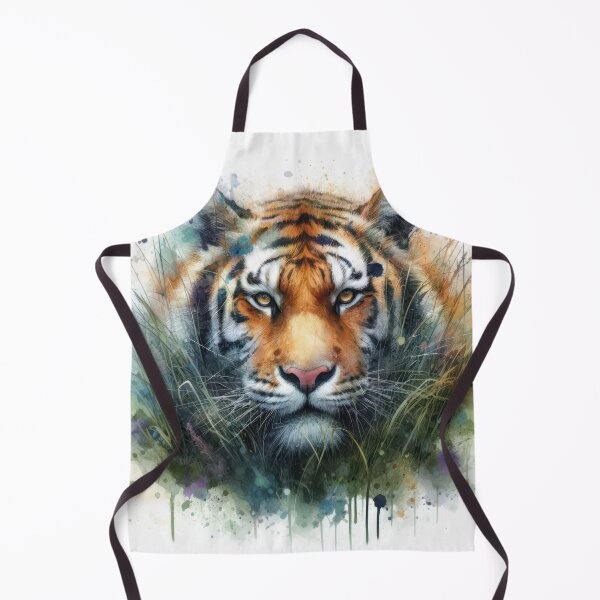 Item preview, Majestic Tiger in Vibrant Grass designed and sold by IZiets.
