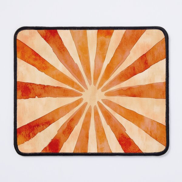 Item preview, Boho Style Sunburst Design in Warm Orange Hues designed and sold by DEC02.
