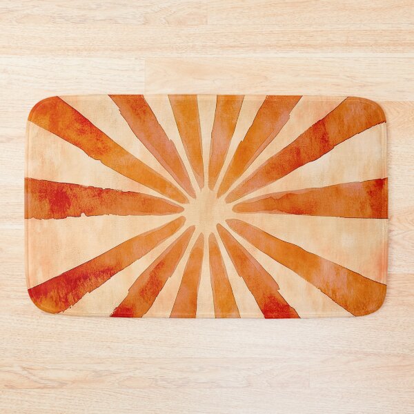 Item preview, Boho Style Sunburst Design in Warm Orange Hues designed and sold by DEC02.