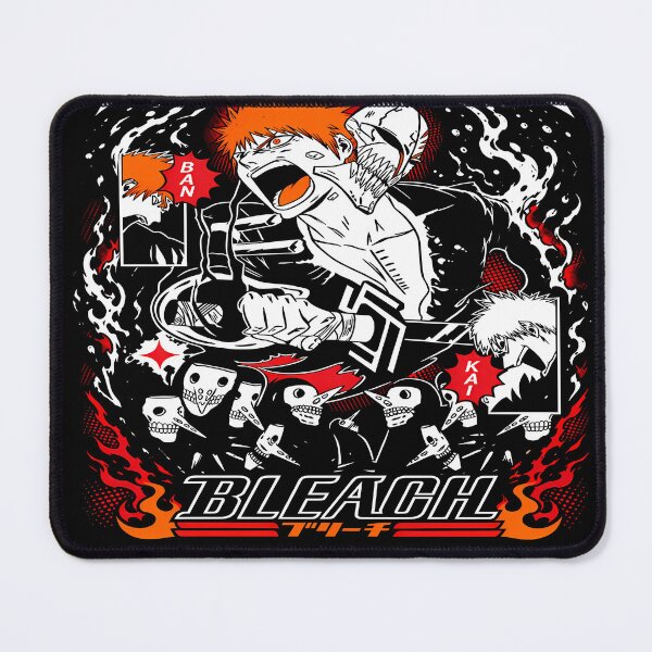 Item preview, Ichigo Kurosaki-Hollow Rage Fire Skulls- Dark Aesthetic Streetwear Design designed and sold by Trinidesigns123.