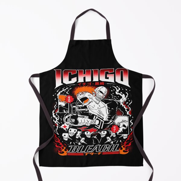 Item preview, Ichigo Kurosaki-Hollow Rage Fire Skulls- Dark Aesthetic Streetwear Design designed and sold by Trinidesigns123.