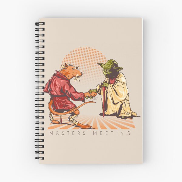 Item preview, Masters Meeting - Wise Alien and Martial Arts Rat Mentor Parody designed and sold by MrGlayga.