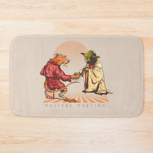 Item preview, Masters Meeting - Wise Alien and Martial Arts Rat Mentor Parody designed and sold by MrGlayga.