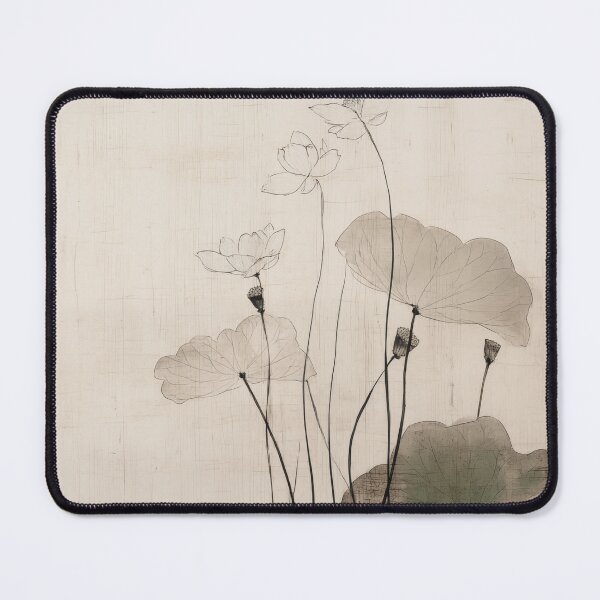 Item preview, Wabi sabi and japandi inspired delicate minimalist flowers designed and sold by filigreedigital.