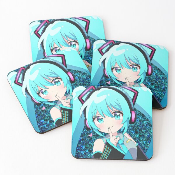 Item preview, Hatsune Miku: The Retro Blue Hearts Icon Edition designed and sold by GensokyoEditItems.