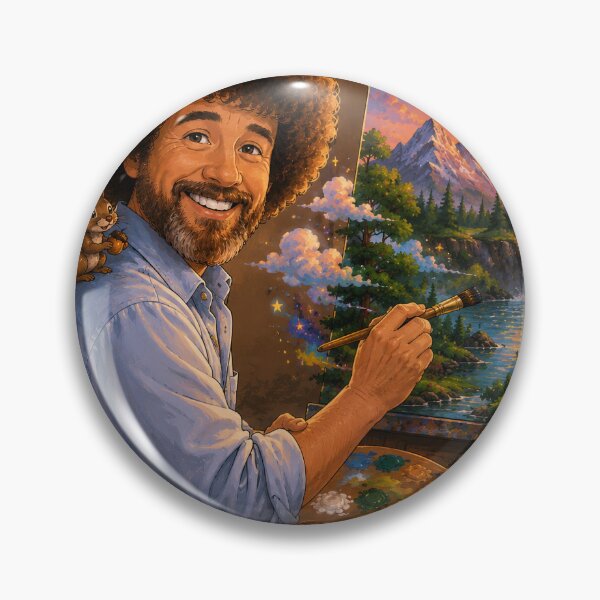 Item preview, Bob Ross – Paint Your Own Adventure Fantasy Art designed and sold by GMACgraphicsCo.