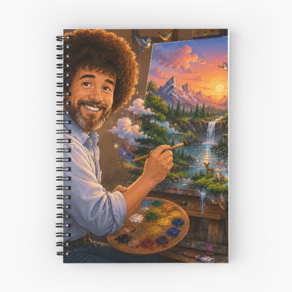 Item preview, Bob Ross – Paint Your Own Adventure Fantasy Art designed and sold by GMACgraphicsCo.