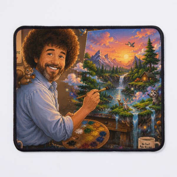 Item preview, Bob Ross – Paint Your Own Adventure Fantasy Art designed and sold by GMACgraphicsCo.