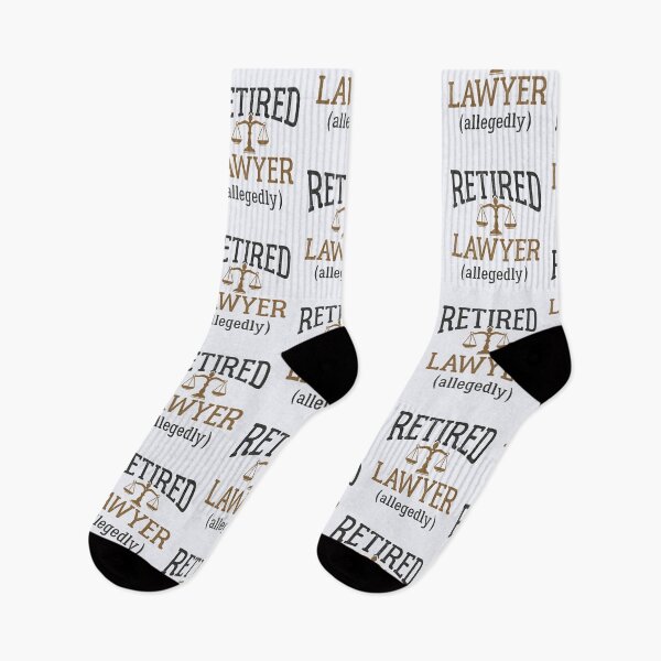 Item preview, Retired Lawyer Allegedly Attorney Retirement designed and sold by jaygo.