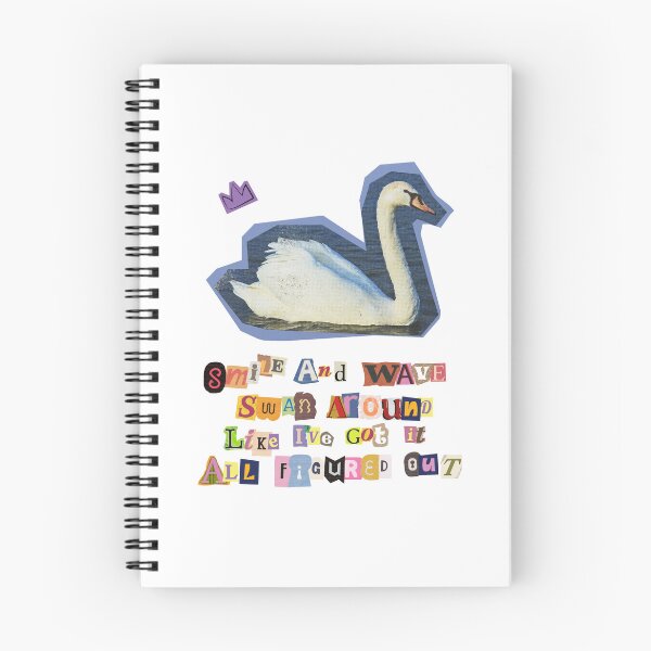 Item preview, Swan Around Baby Queen Lyrics designed and sold by alyssabmarie.
