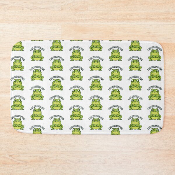 Item preview, Funny Side Eye Judgy Frog Sassy Cartoon designed and sold by DuckOddity.