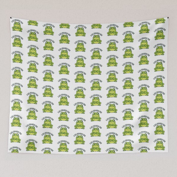 Item preview, Funny Side Eye Judgy Frog Sassy Cartoon designed and sold by DuckOddity.