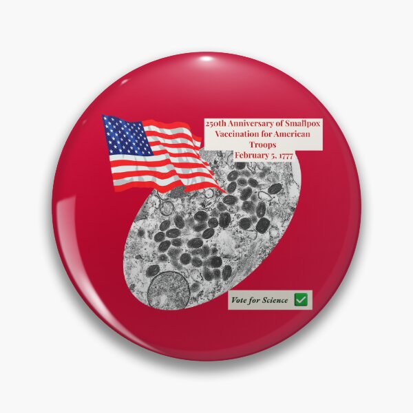 Item preview, Celebrate the 250th Anniversary of Smallpox Vaccination for American Troops designed and sold by Creative Endeavors ..