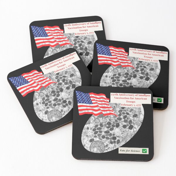 Item preview, Celebrate the 250th Anniversary of Smallpox Vaccination for American Troops designed and sold by Creative Endeavors ..
