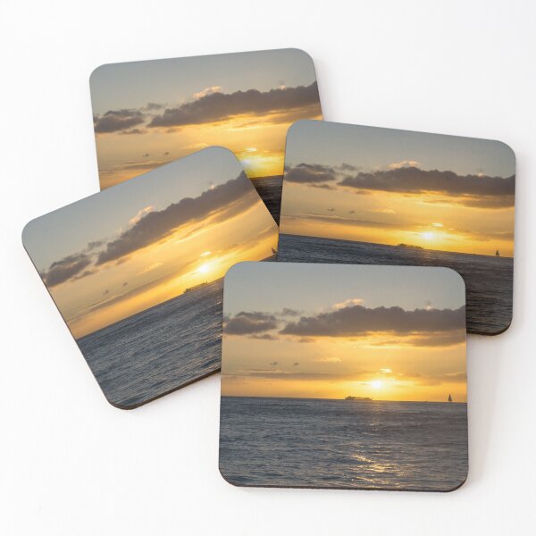 Item preview, Honolulu Crowded Sunset Cruise designed and sold by Georgia Mizuleva.
