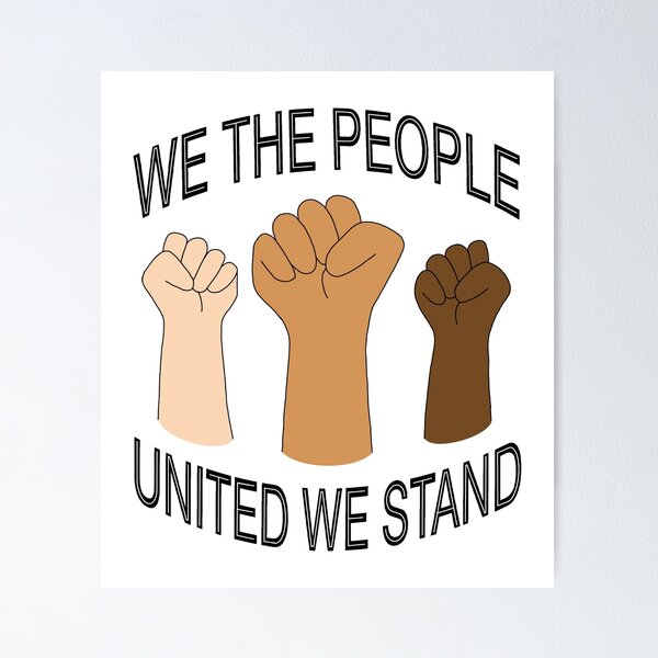 Item preview, We The People, United We Stand  designed and sold by SarahJosArt.