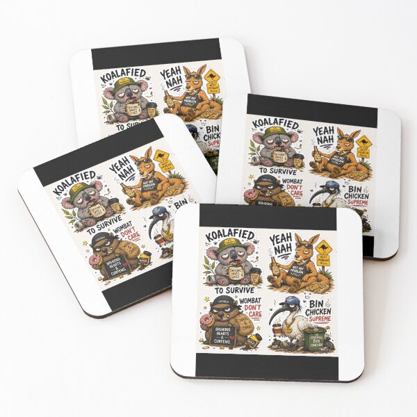 Item preview, Ugly Cute Australian Animal Stickers designed and sold by Bshopplus.