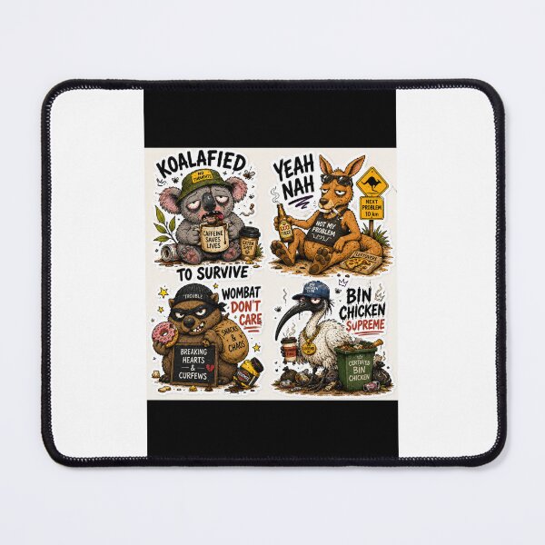Item preview, Ugly Cute Australian Animal Stickers designed and sold by Bshopplus.