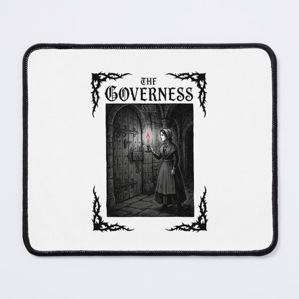 Item preview, Jane Eyre The Governess Gothic Candle Woodcut Engraving designed and sold by Fenay Designs.