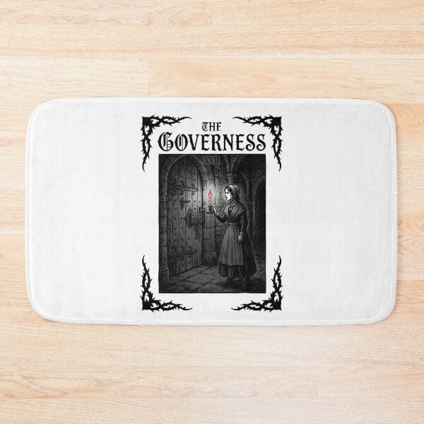 Item preview, Jane Eyre The Governess Gothic Candle Woodcut Engraving designed and sold by Fenay Designs.