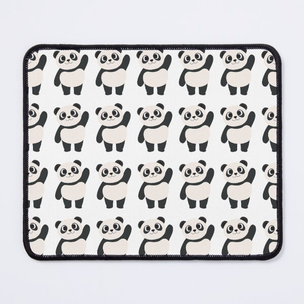 Item preview, Cute Waving Panda Pattern – Kawaii Panda Repeat designed and sold by Wesli.