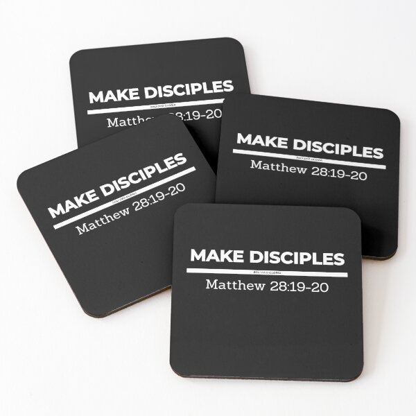 Item preview, Make Disciples Matthew 28:19-20 Bible Verse Christian Design designed and sold by Ken Chung.