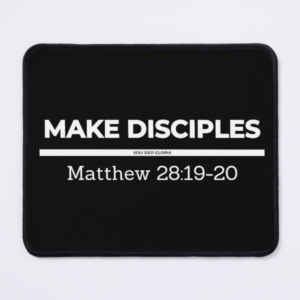 Item preview, Make Disciples Matthew 28:19-20 Bible Verse Christian Design designed and sold by Ken Chung.